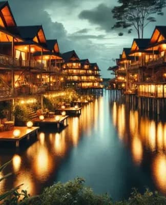 Danau Dariza Garut: Menginap Serasa Keliling Nusantara di Tengah Sejuknya Pegunungan!